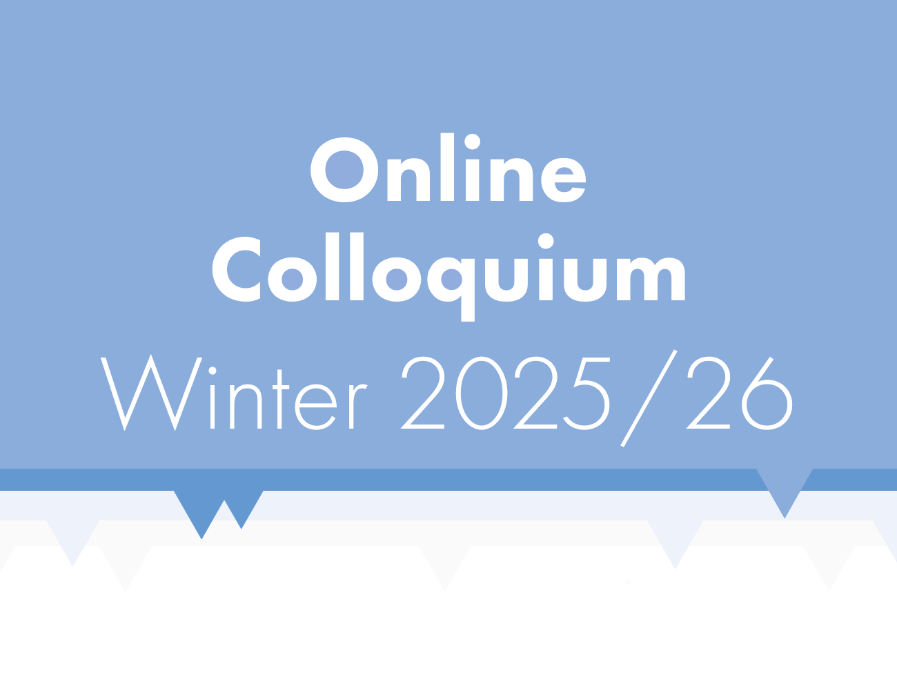 Colloquium Oct 20, 2025